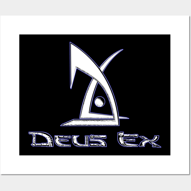 Deus Ex Logo Wall Art by xartt